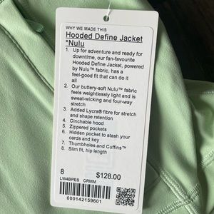 Hooded define jacket *NEW*